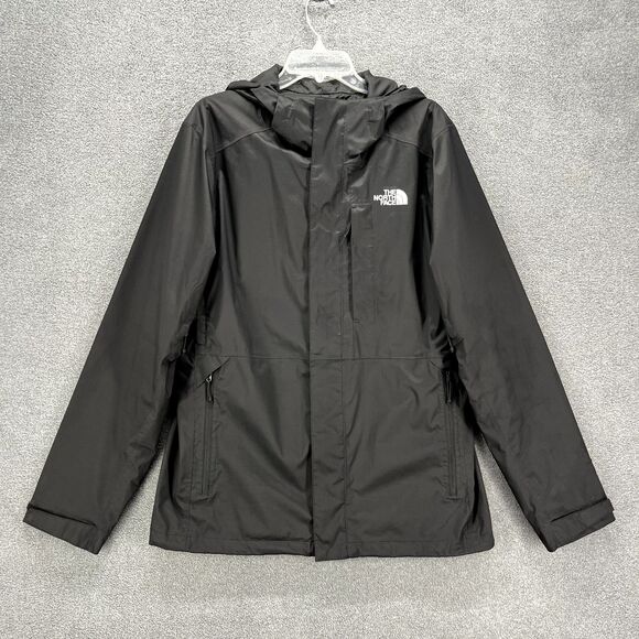 The North Face Jacket Mens Medium Black Altier Down Triclimate Outer Jacket